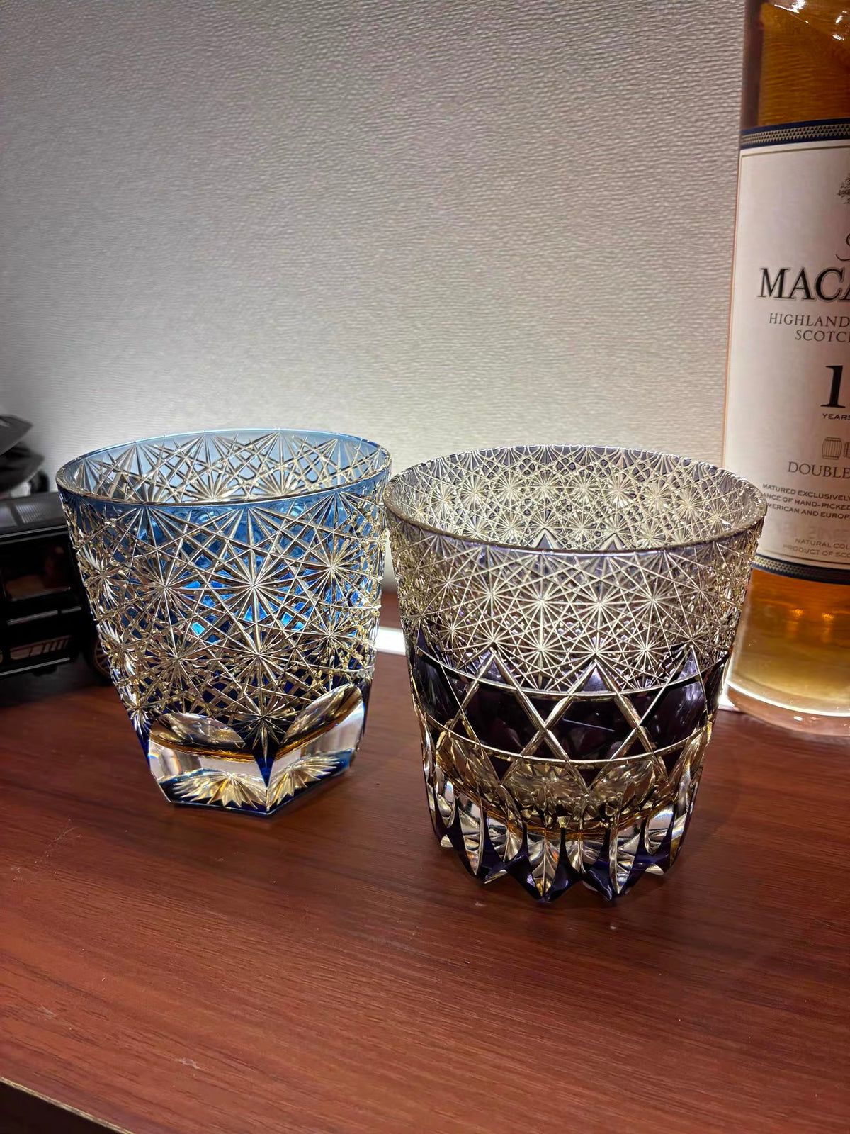 Amethyst Crown Crystal Glass