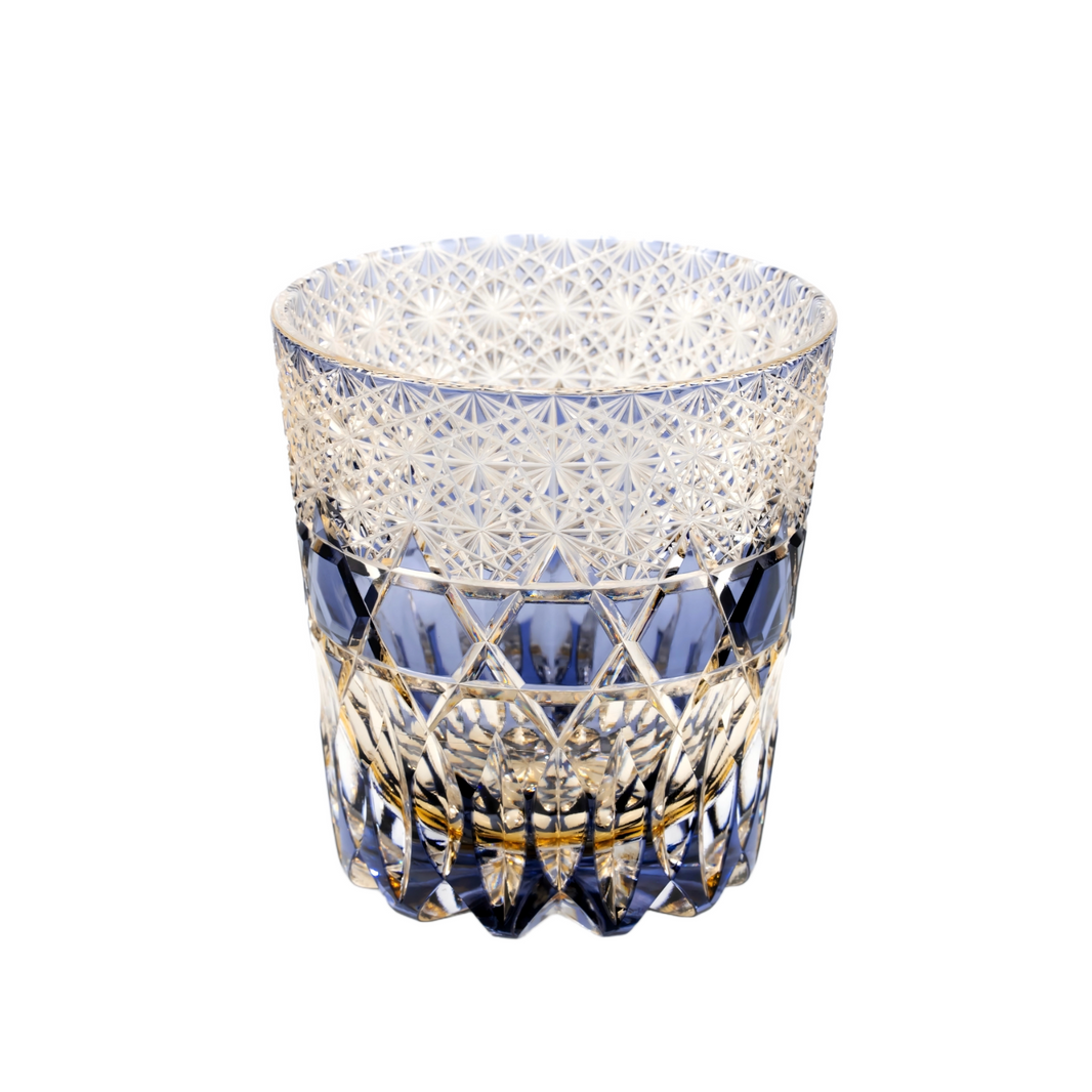 Amethyst Crown Crystal Glass