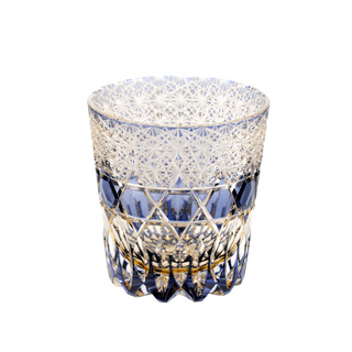 Amethyst Crown Crystal Glass