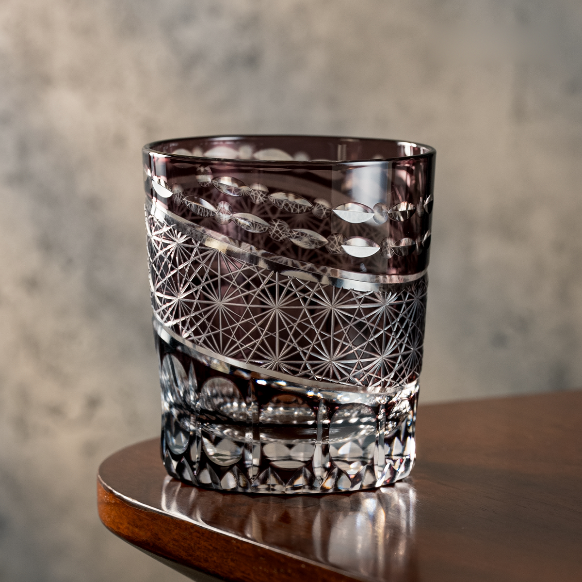 Amethyst Reverie Crystal Glass