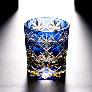 Azure Clover Crystal Glass