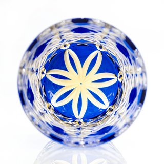 Azure Clover Crystal Glass