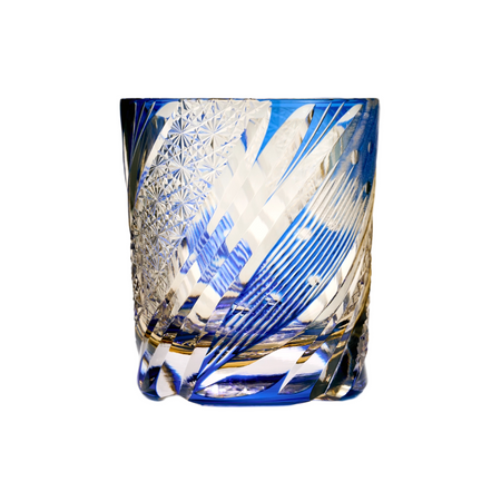 Azure Orbit Crystal Glass