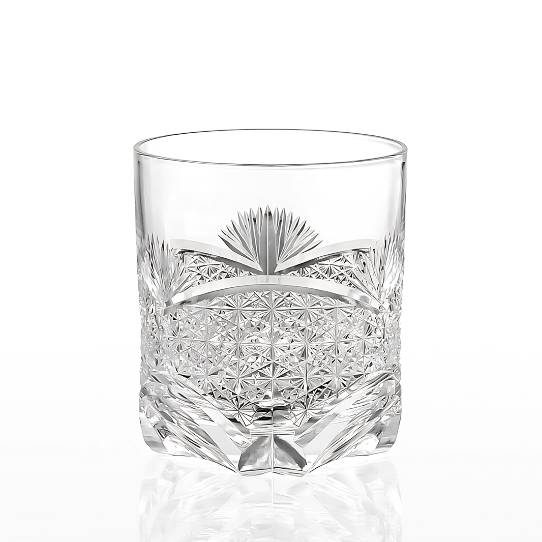 Bamboo Bloom Crystal Glass