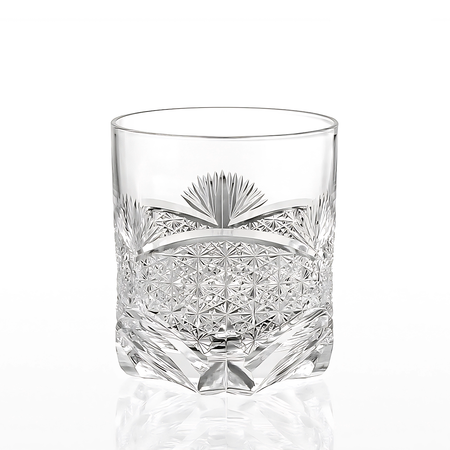 Bamboo Bloom Crystal Glass