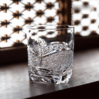 Bamboo Bloom Crystal Glass
