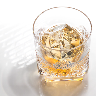 Bamboo Bloom Crystal Glass