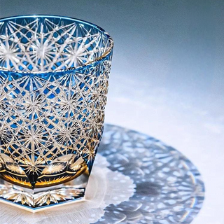 Chrysanthemum Crystal Glass (Large)