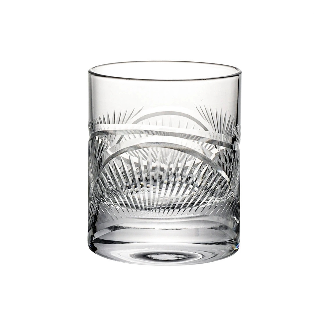 Crane Feather Crystal Glass
