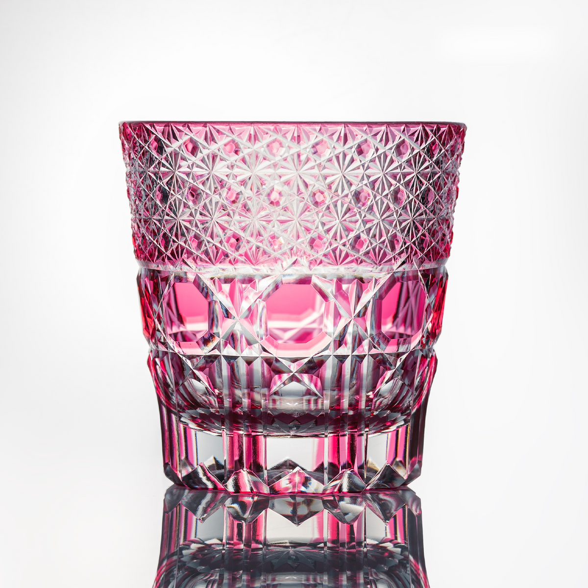 Jewel Crystal Glass — Pink