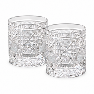 Imperial Bloom Crystal Glass — Set of Two
