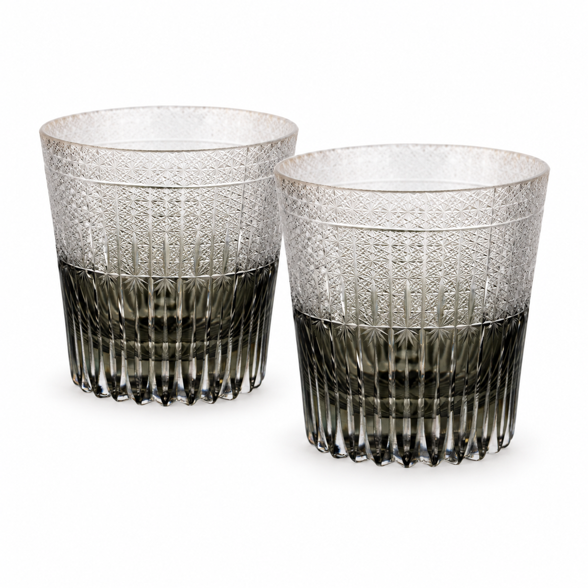 Smoked Harvest Crystal Glass — Set of Two