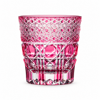 Jewel Crystal Glass — Pink — Single Glass