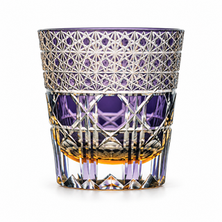 Jewel Crystal Glass — Purple — Single Glass