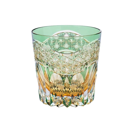 Emerald Radiance Crystal Glass
