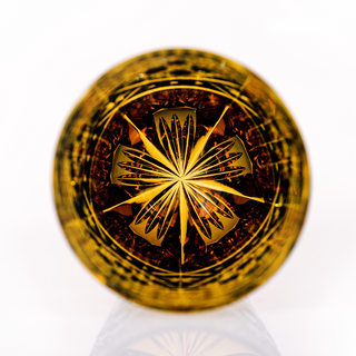 Gilded Nocturne Crystal Glass