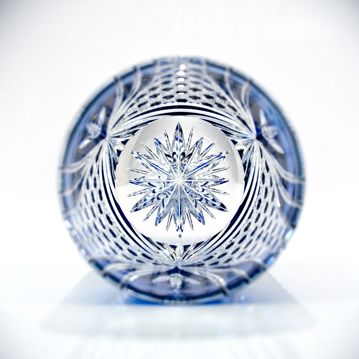 Indigo Zen Crystal Glass