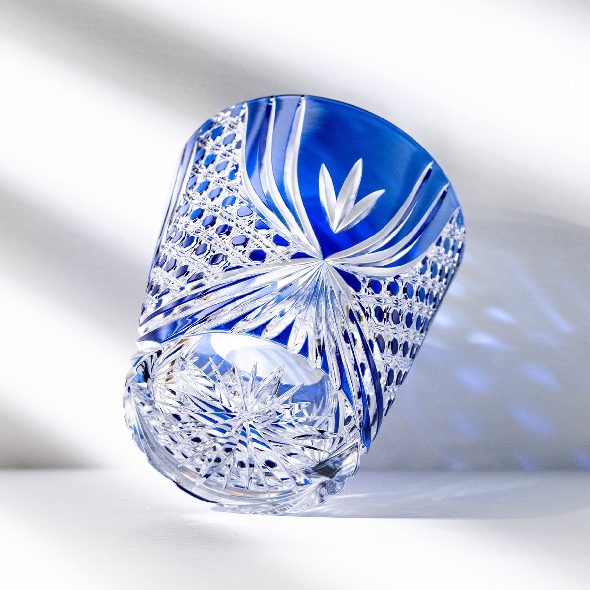 Indigo Zen Crystal Glass