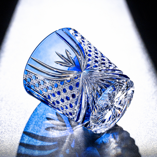 Indigo Zen Crystal Glass