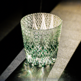 Jade Blossom Crystal Glass
