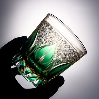 Jade Droplet Crystal Glass