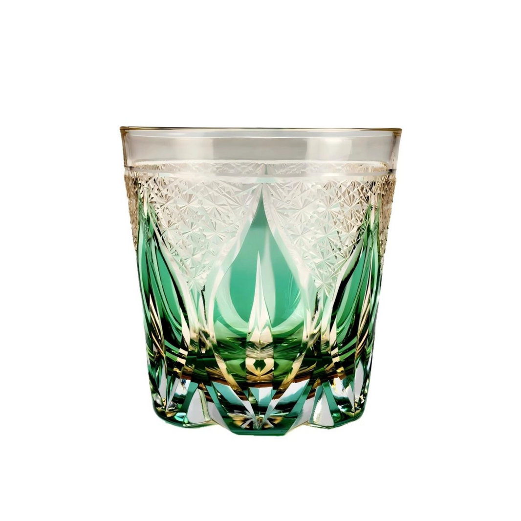 Jade Droplet Crystal Glass