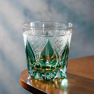 Jade Droplet Crystal Glass