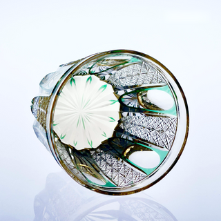 Jade Pillar Crystal Glass