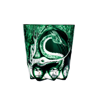 Jade Serpent Crystal Glass