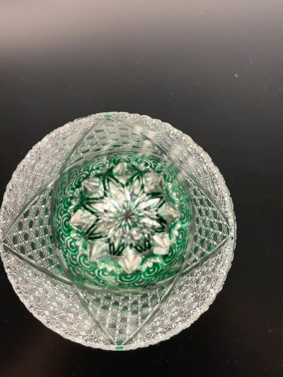 Jade Tide Crystal Glass