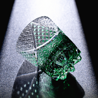 Jade Tide Crystal Glass