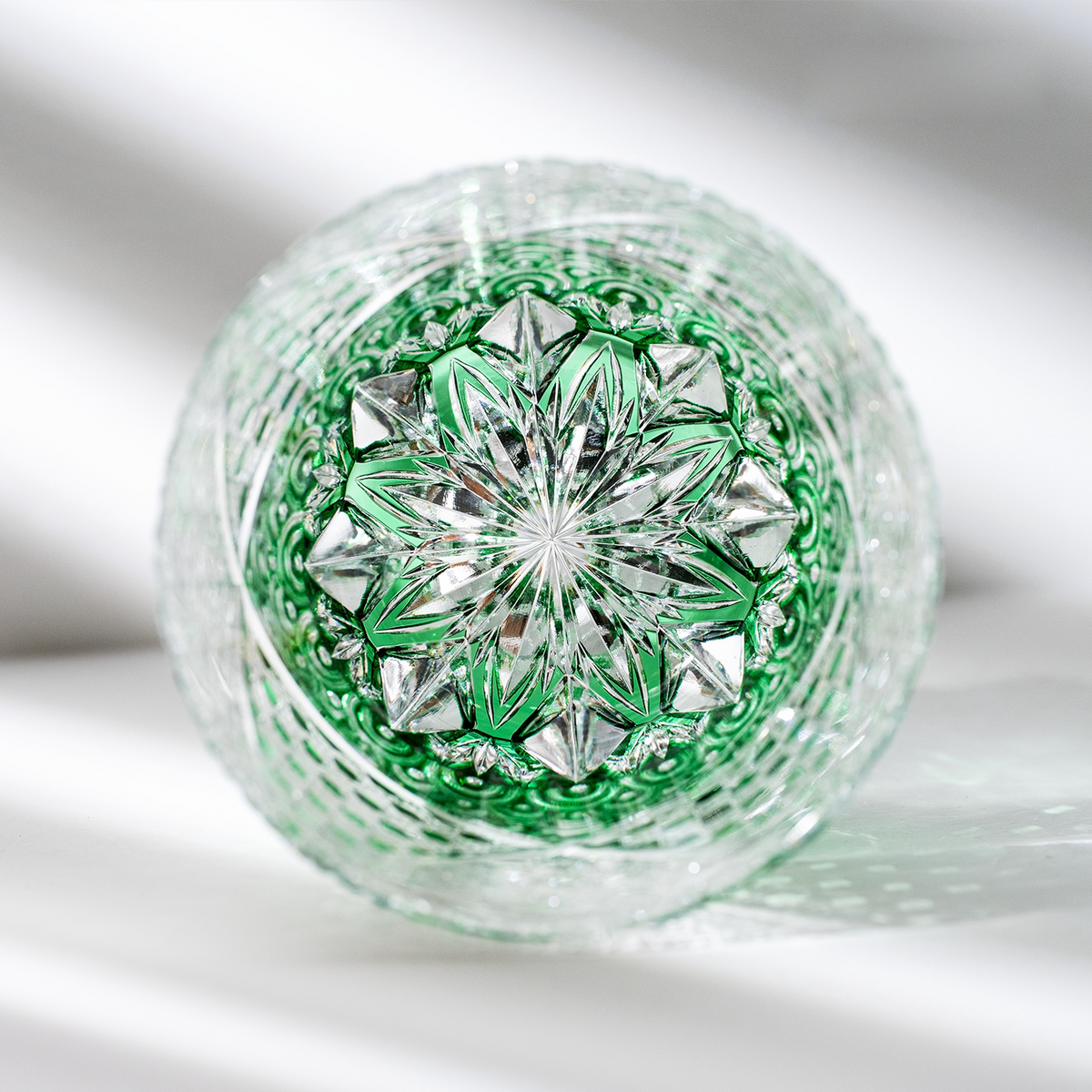 Jade Tide Crystal Glass