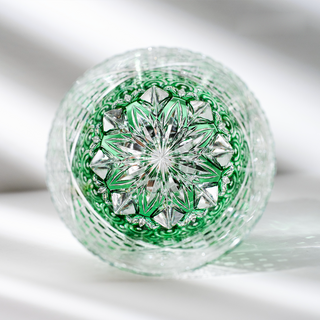 Jade Tide Crystal Glass