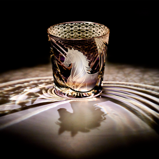 Noble Steed Crystal Glass