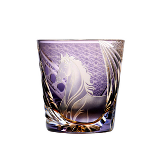 Noble Steed Crystal Glass