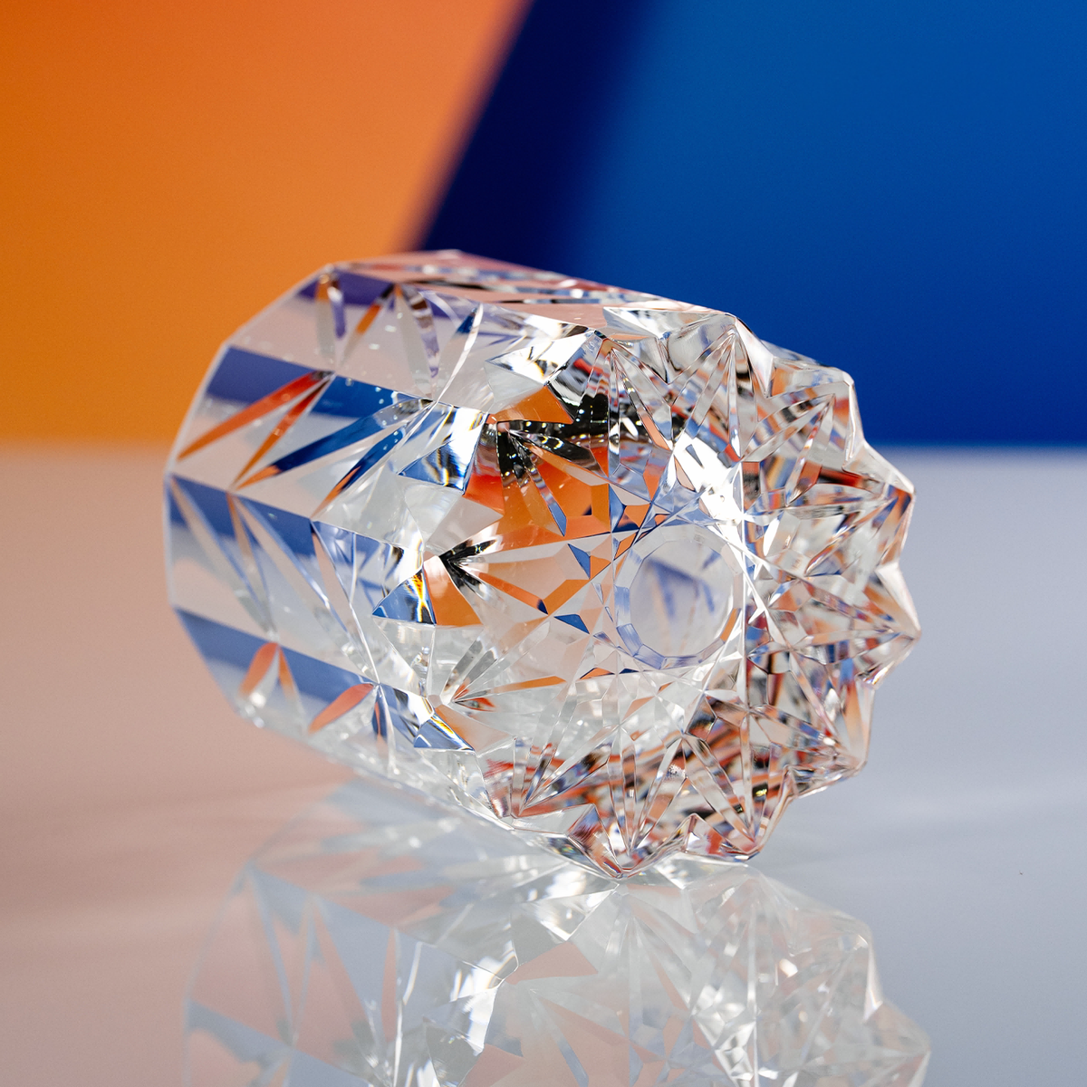 Phoenix Dance Crystal Glass