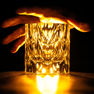 Phoenix Dance Crystal Glass