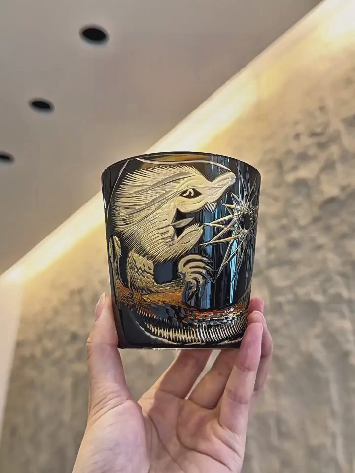 Coiled Dragon Crystal Glass product video