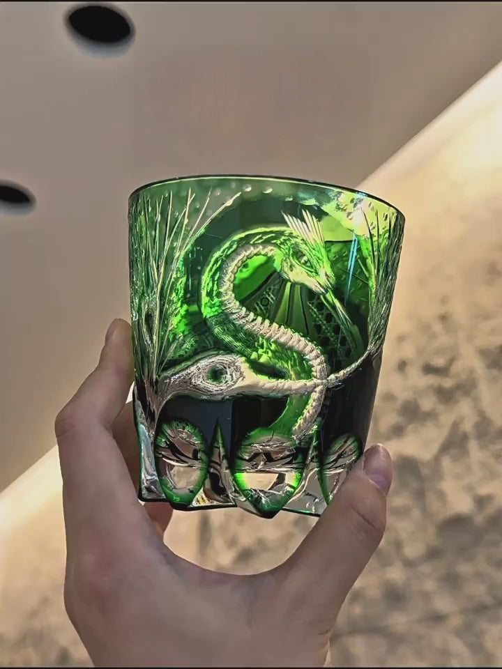 Jade Serpent Crystal Glass product video