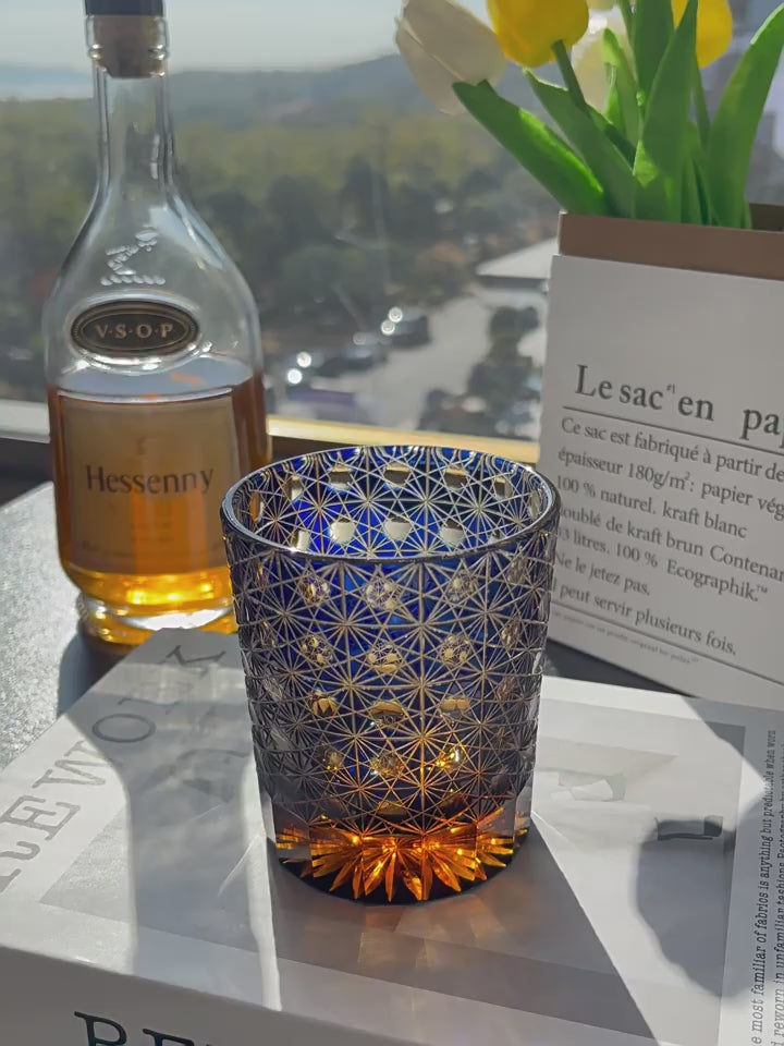 Cobalt Constellation Crystal Glass product video