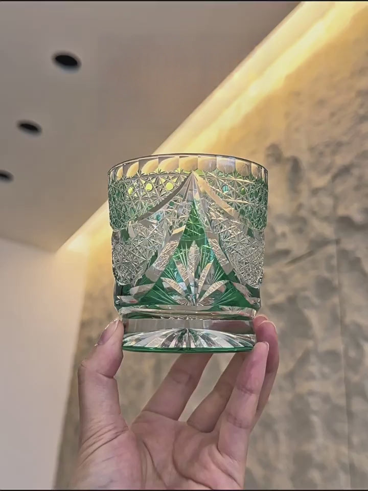 Emerald Galaxy Crystal Glass product video