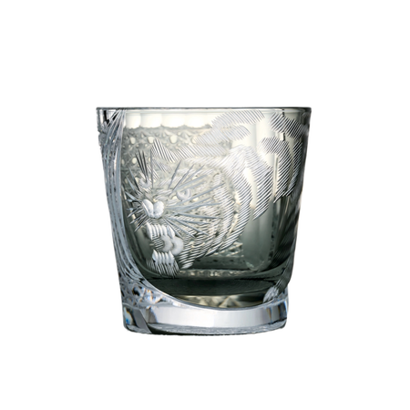 Roaring Tiger Crystal Glass