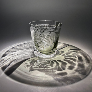 Roaring Tiger Crystal Glass