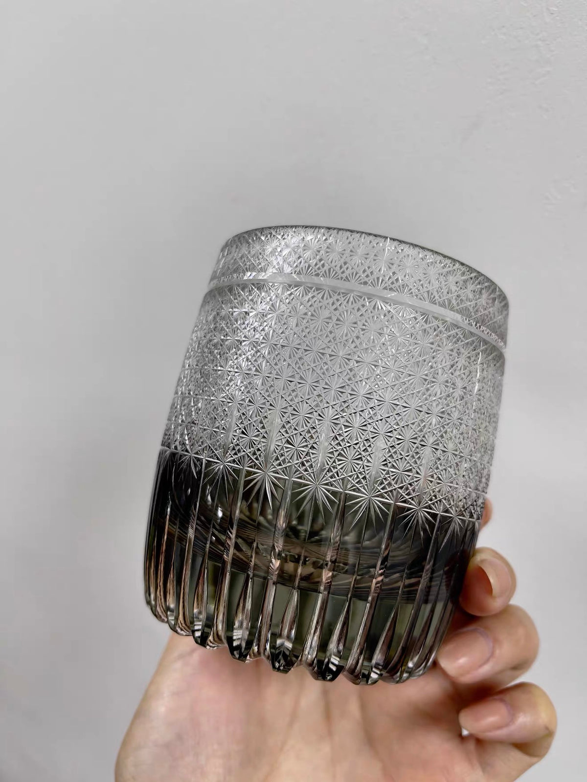 Silver Harvest Crystal Glass
