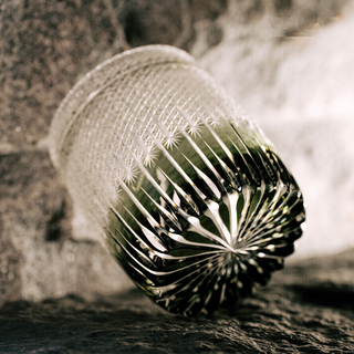 Silver Harvest Crystal Glass