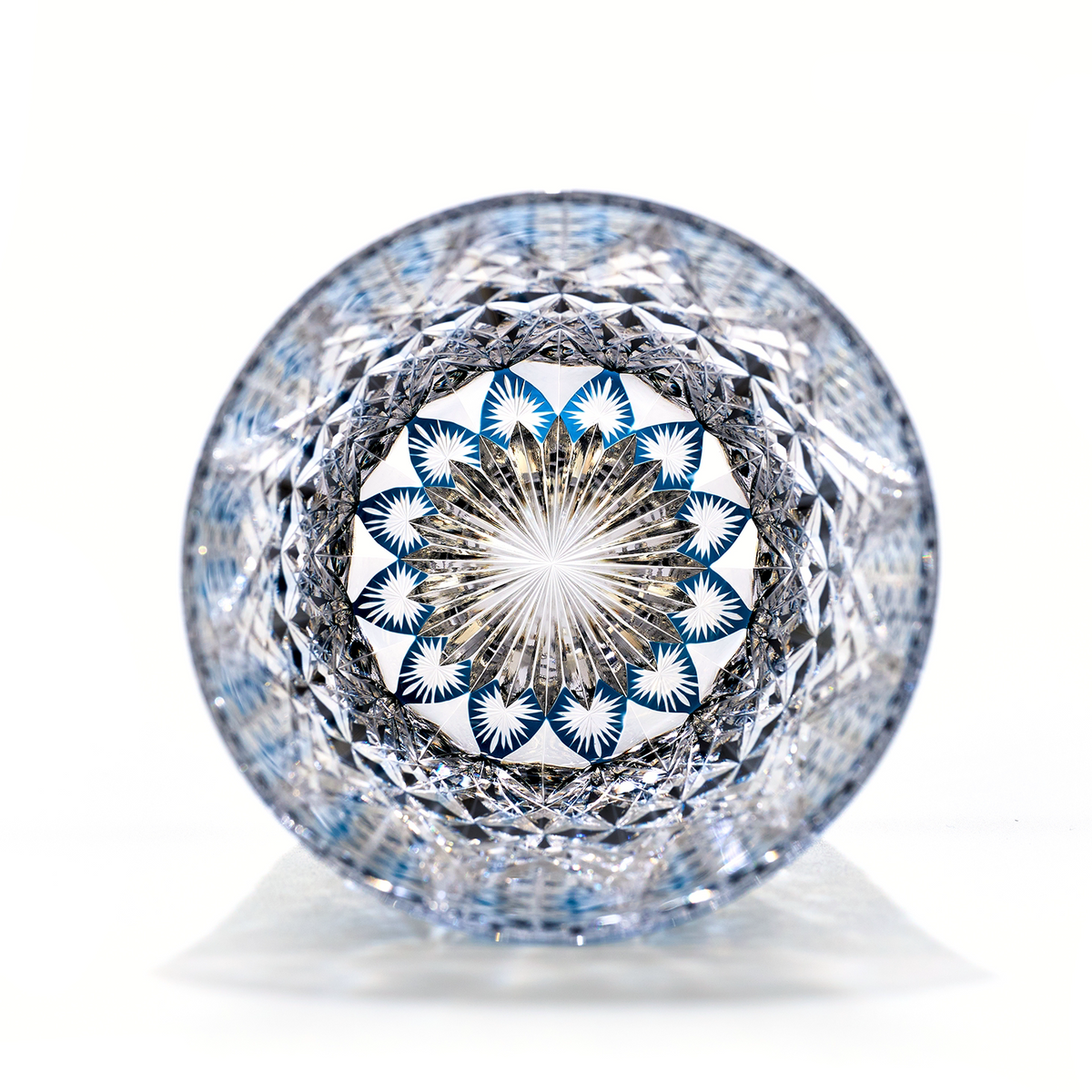 Sky Blossom Crystal Glass