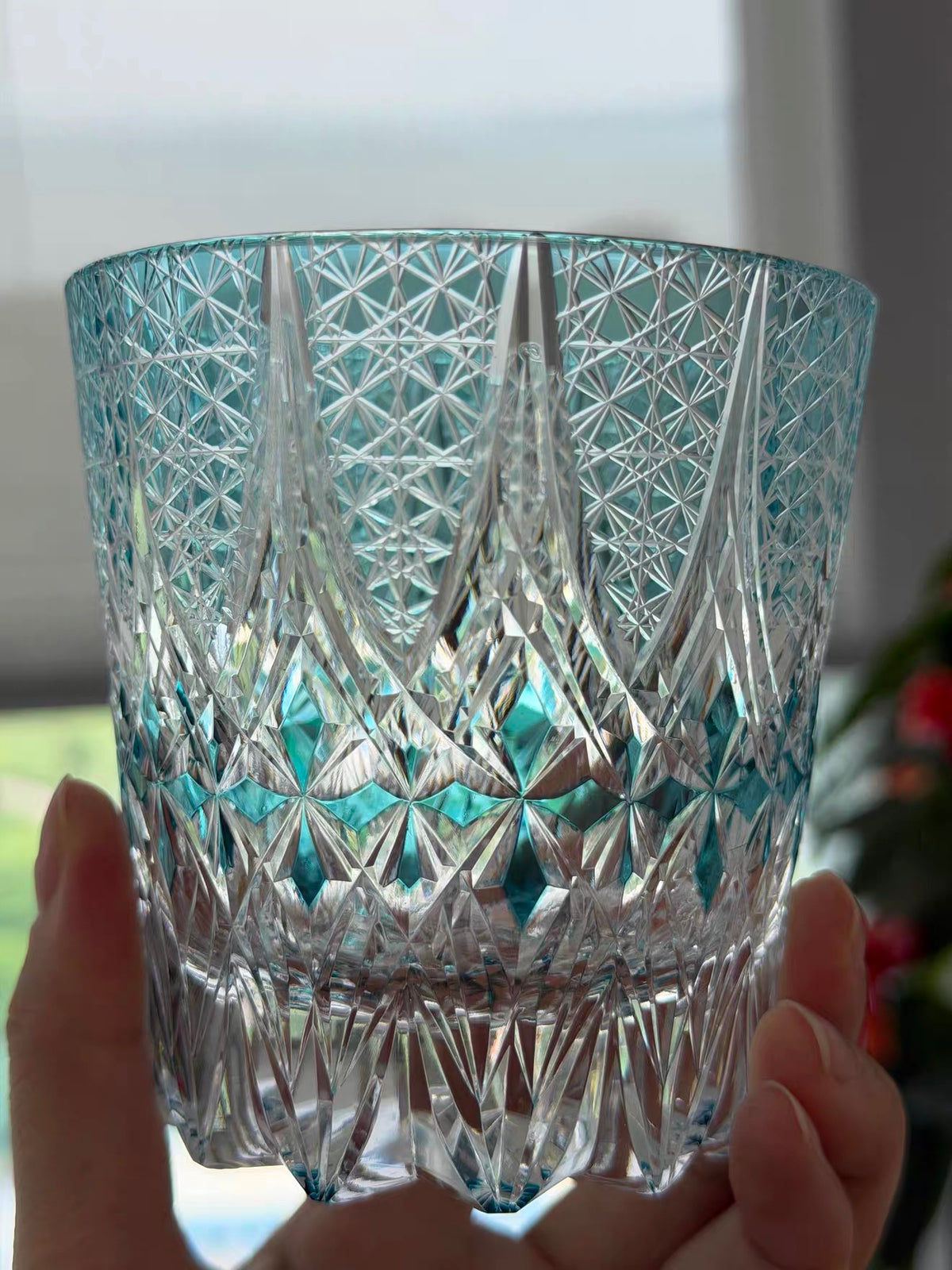 Sky Blossom Crystal Glass