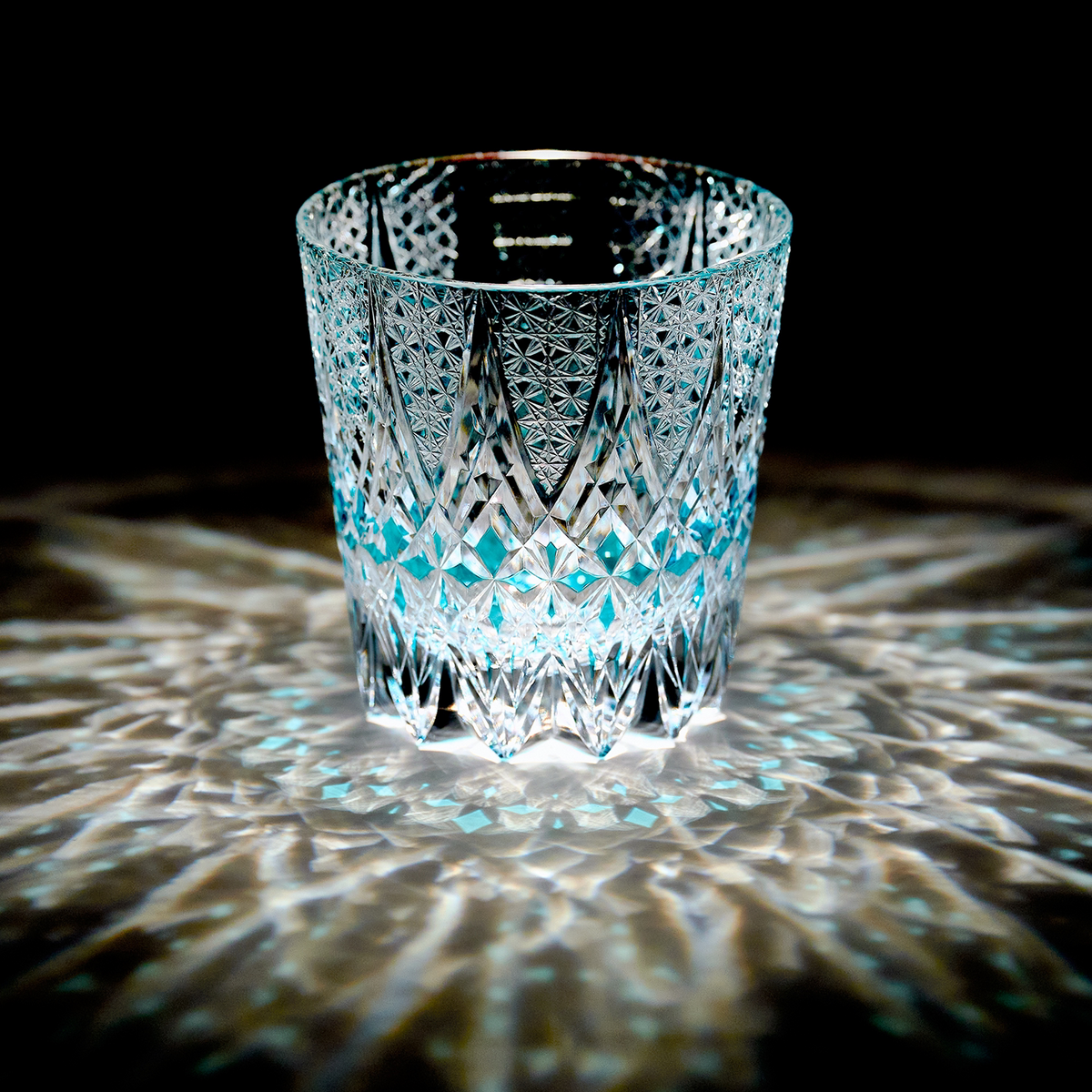 Sky Blossom Crystal Glass