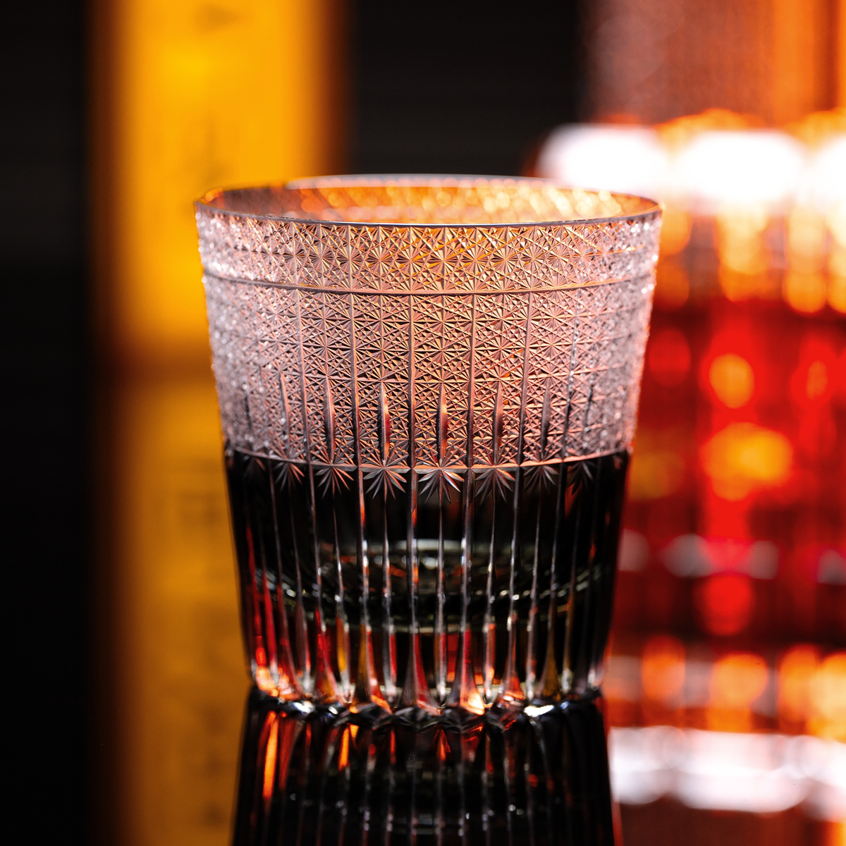 Smoked Harvest Crystal Glass