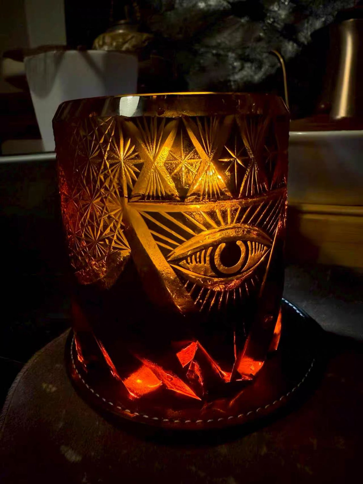Sovereign Eye Crystal Glass